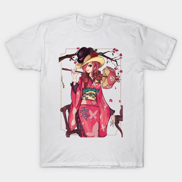 Vinsmoke Reiju One Piece Fashion T-Shirt by KDungUniversal